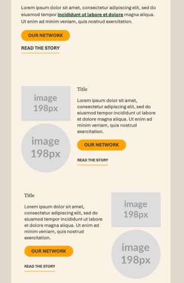 Arbor Day Foundation email design 4